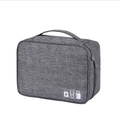 Bolsa de Armazenamento Digital Impermeável – Organizador Multifuncional para Cabos, Carregadores e Acessórios