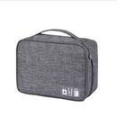 Bolsa de Armazenamento Digital Impermeável – Organizador Multifuncional para Cabos, Carregadores e Acessórios