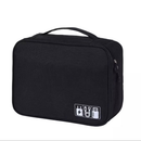 Bolsa de Armazenamento Digital Impermeável – Organizador Multifuncional para Cabos, Carregadores e Acessórios