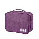 Bolsa de Armazenamento Digital Impermeável – Organizador Multifuncional para Cabos, Carregadores e Acessórios