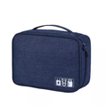 Bolsa de Armazenamento Digital Impermeável – Organizador Multifuncional para Cabos, Carregadores e Acessórios